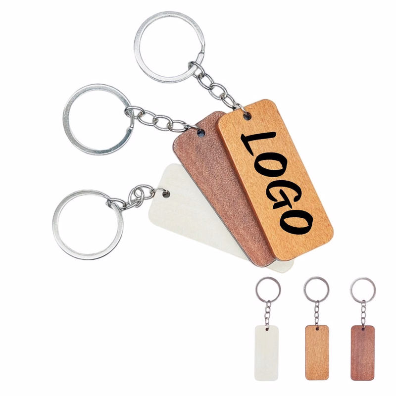 Wood Keychains