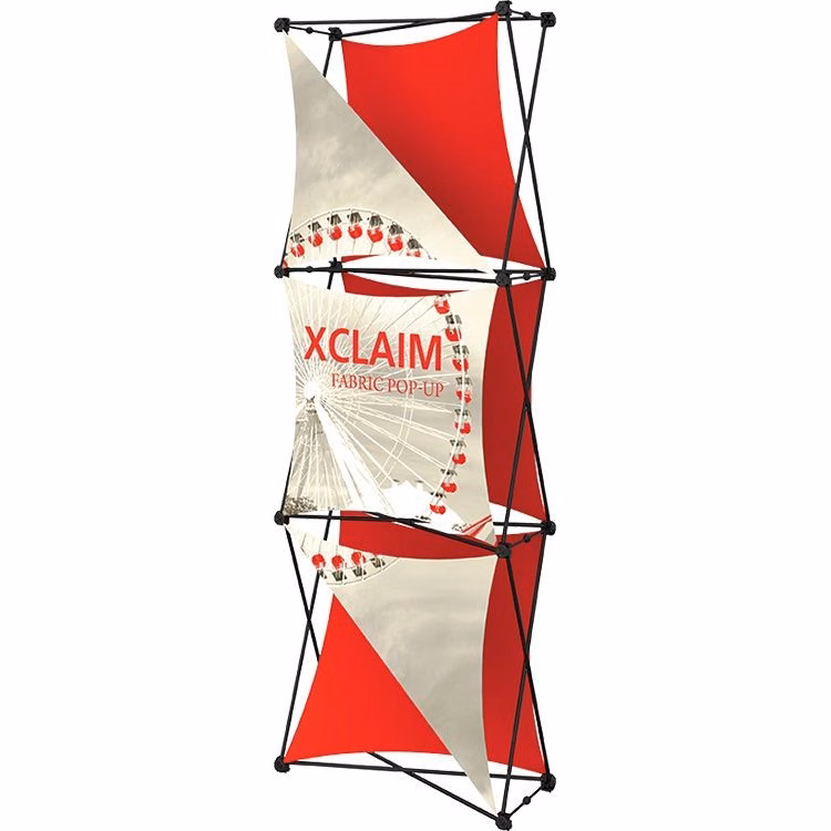 Xclaim 2.5ft Fabric Popup Display Kit 04