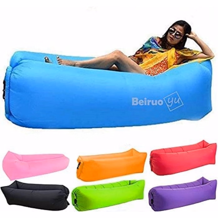 Portable Outdoor Air Inflatable Sleeping Sofa Floating Bed