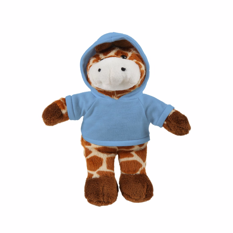 soft plush Giraffe with hoodie