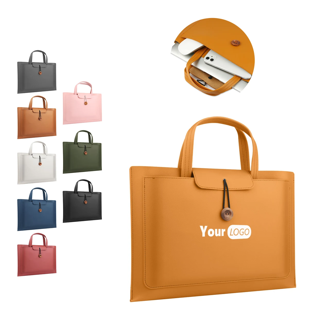14 Inch PU Laptop Bag 1