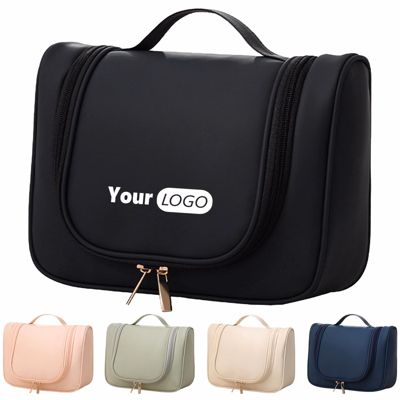 Pu Handheld Hanging Wash Bag