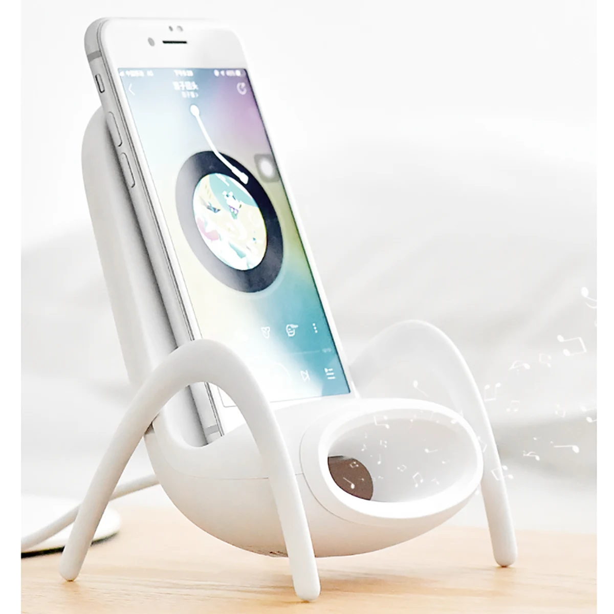 Wireless Phone Charger & Loudspeaker 1