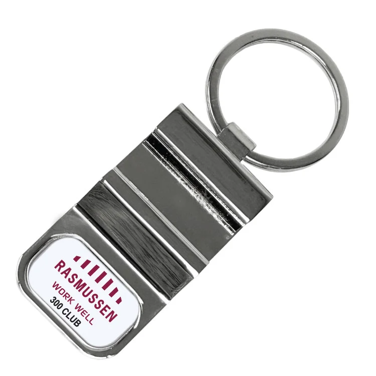 Silver Bottle Opener Key Tag 1