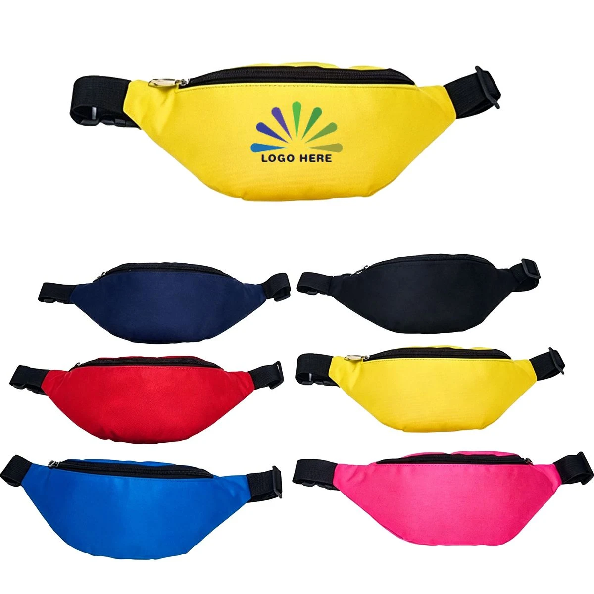 Oxford Fabric Waterproof Outdoor Sports Running Waist Bag 1