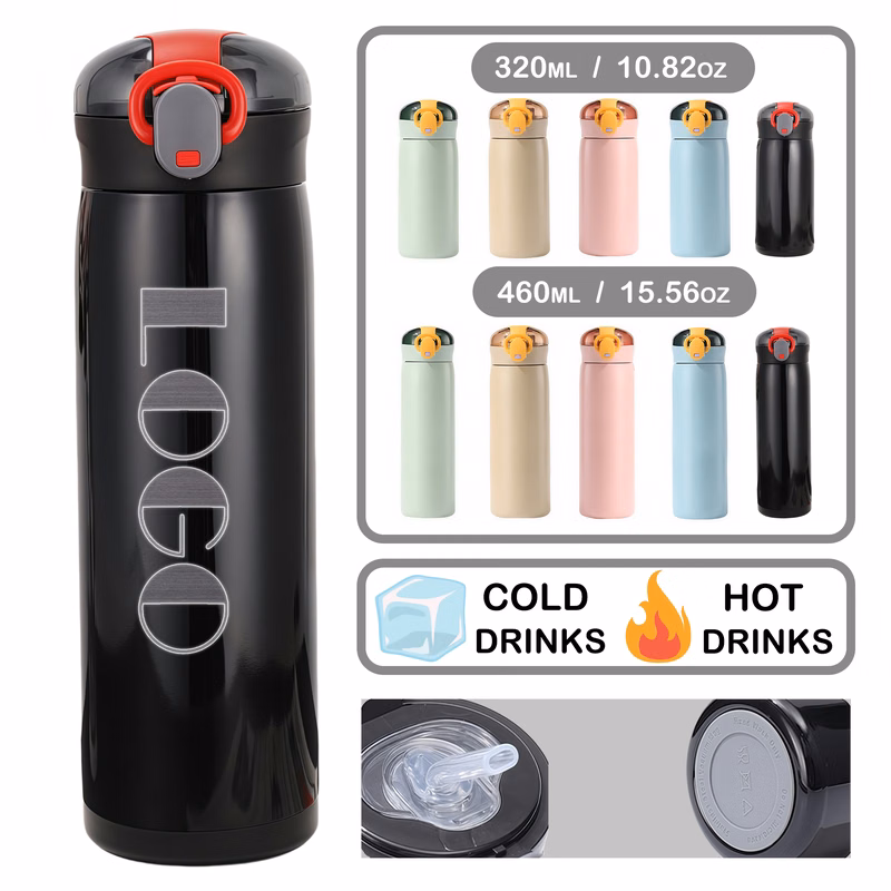 Portable travel-sized stainless steel insulated cup