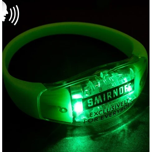 Sound Activated LED Wristband 1