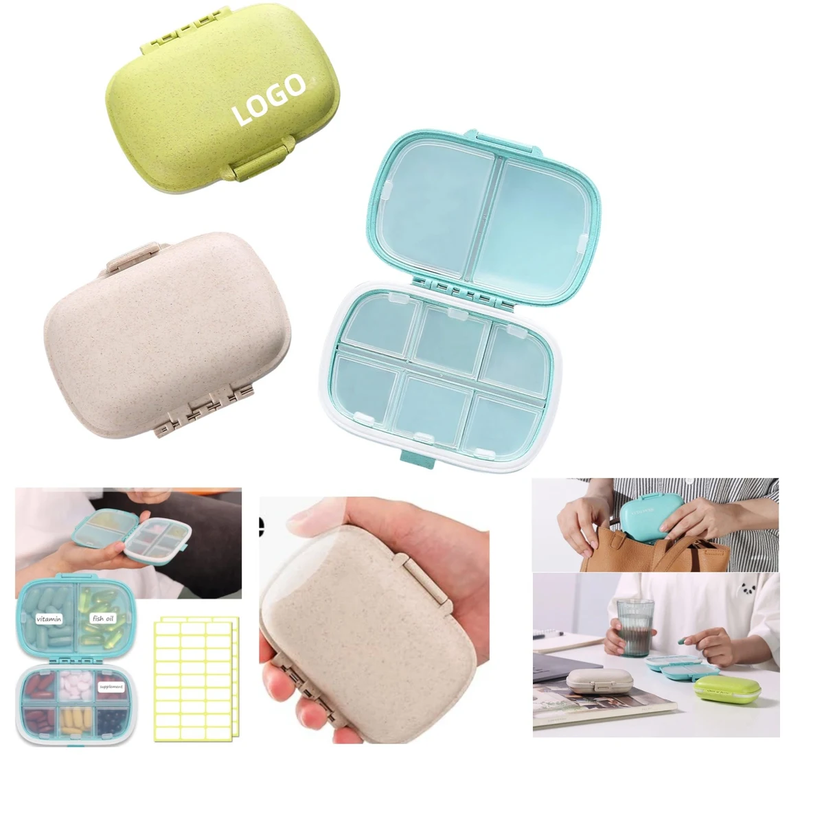 Portable Daily Pill Case 1