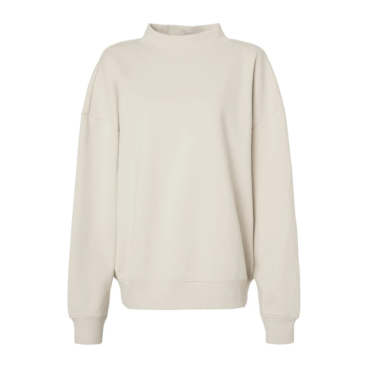 Women's Midweight Mock Neck Sweatshirt - IND280MOCK, custom hoodie or sweatshirt with logo imprint 1