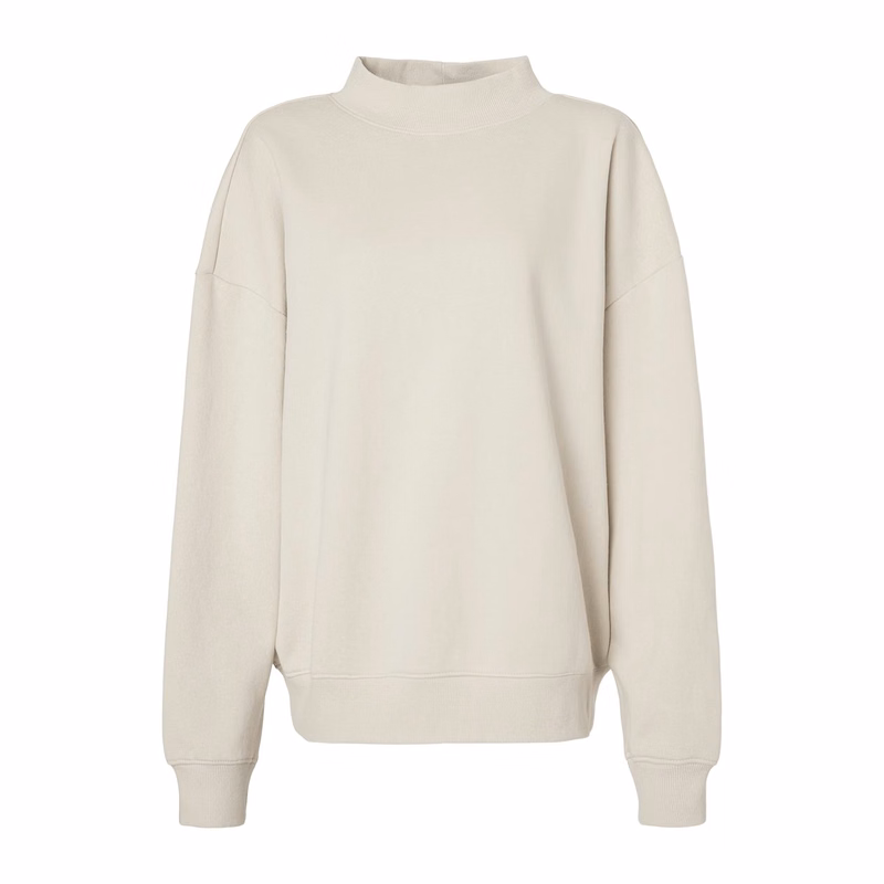 Women's Midweight Mock Neck Sweatshirt - IND280MOCK