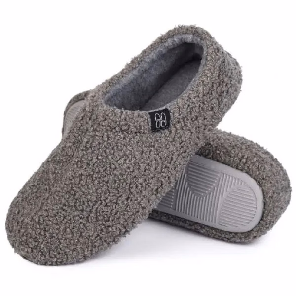 HomeTop Women's Cozy Memory Foam Loafer Slippers