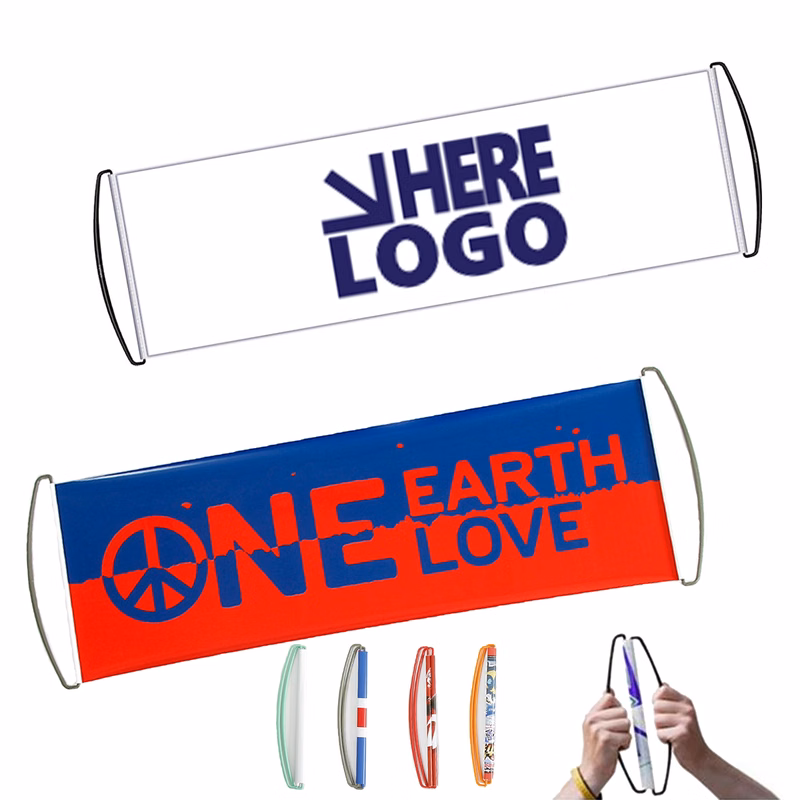 Handheld Roll Up Retractable Banner