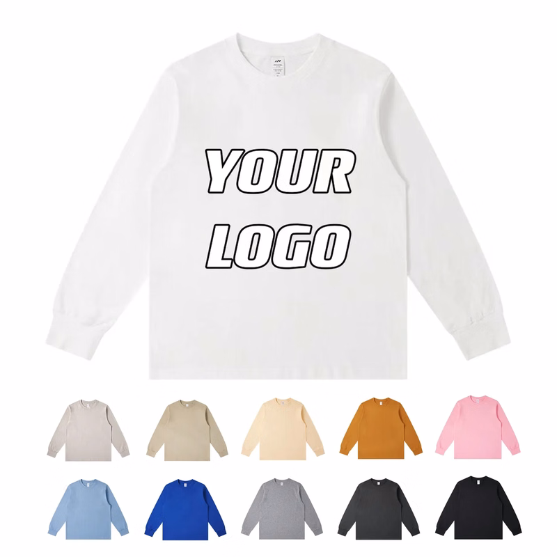 Customizable Advertising Long-Sleeve Tops Pullover