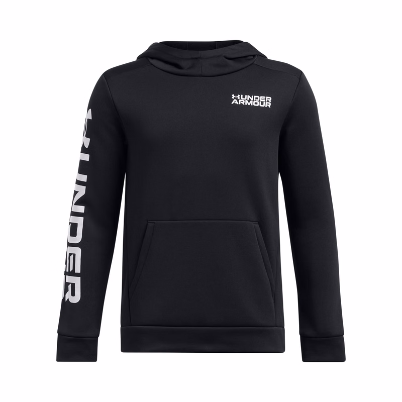 Armour Fleece Wordmark Boys' Hoodie