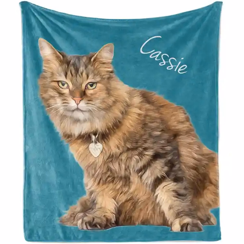 30" x 40" Plush Silk Touch Sublimation Blanket 300 GSM