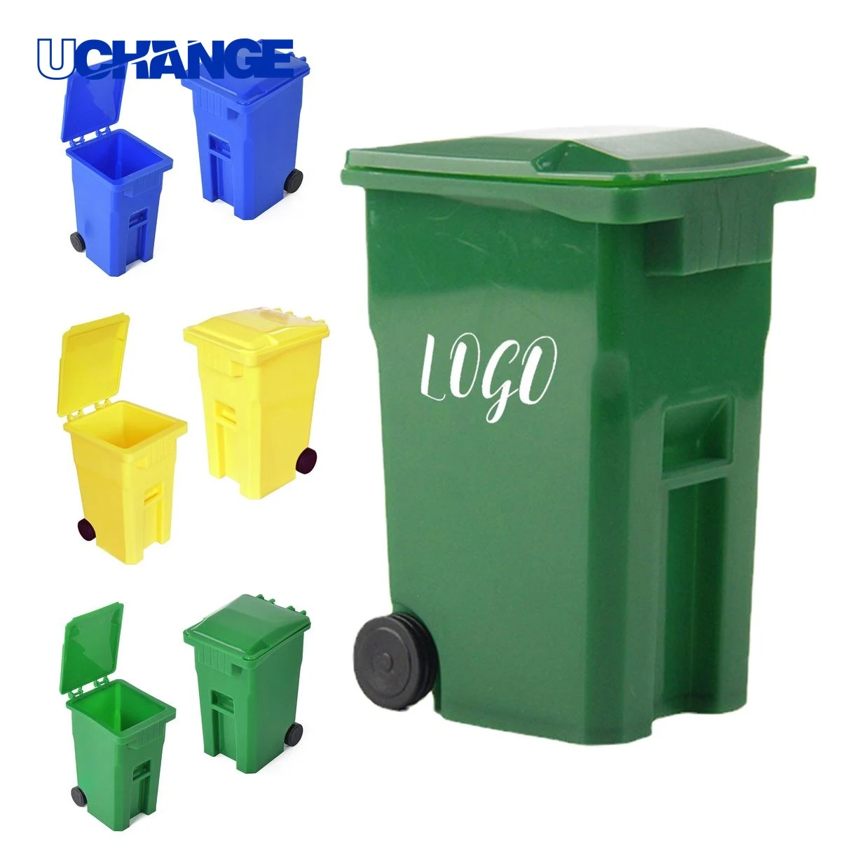 Desktop Trash Can Organizer Bin for Office 1