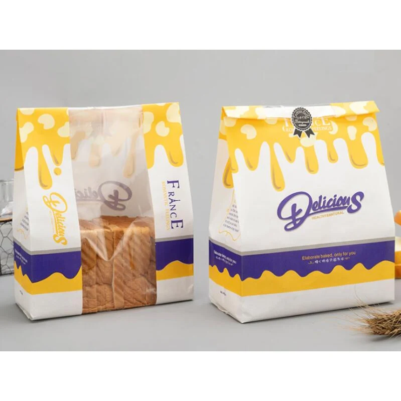 Natural White Kraft Bread Bag 1