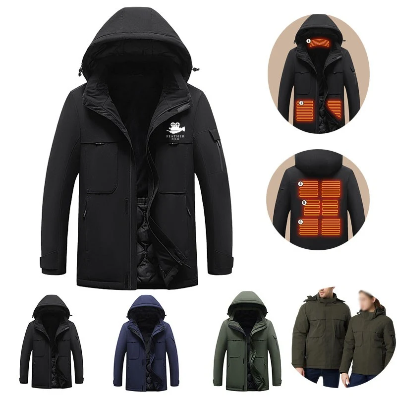 USB Heated Jacket for Men Women 1