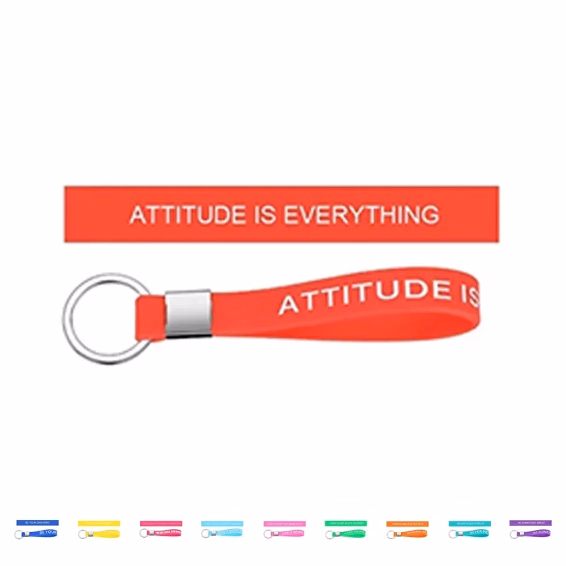 Gift Silicone Keychain Sports Bracelet