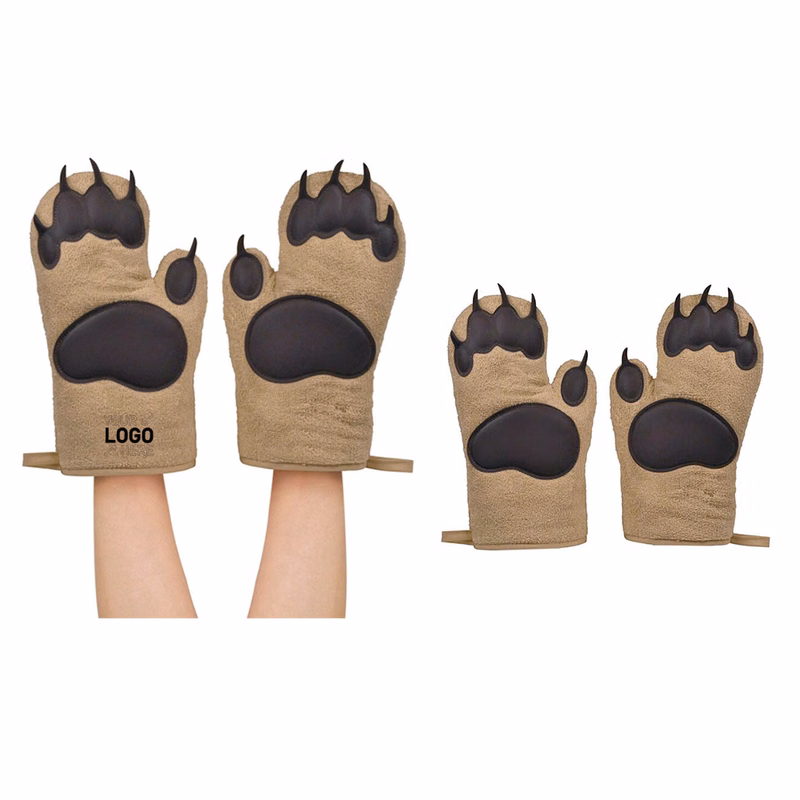 Fred and Friends Oven Mitts Bear Hands, Set of 2