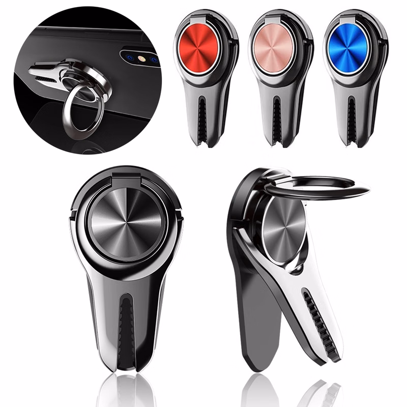 Ring Holder Stand Car Phone Mount 360 Degree Rotation
