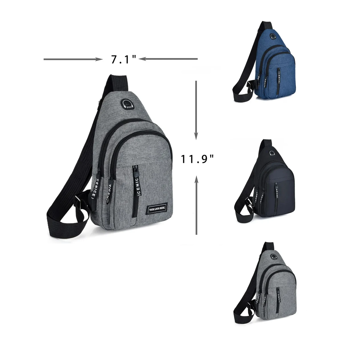 Oxford Sports Shoulder Bag MOQ100 1