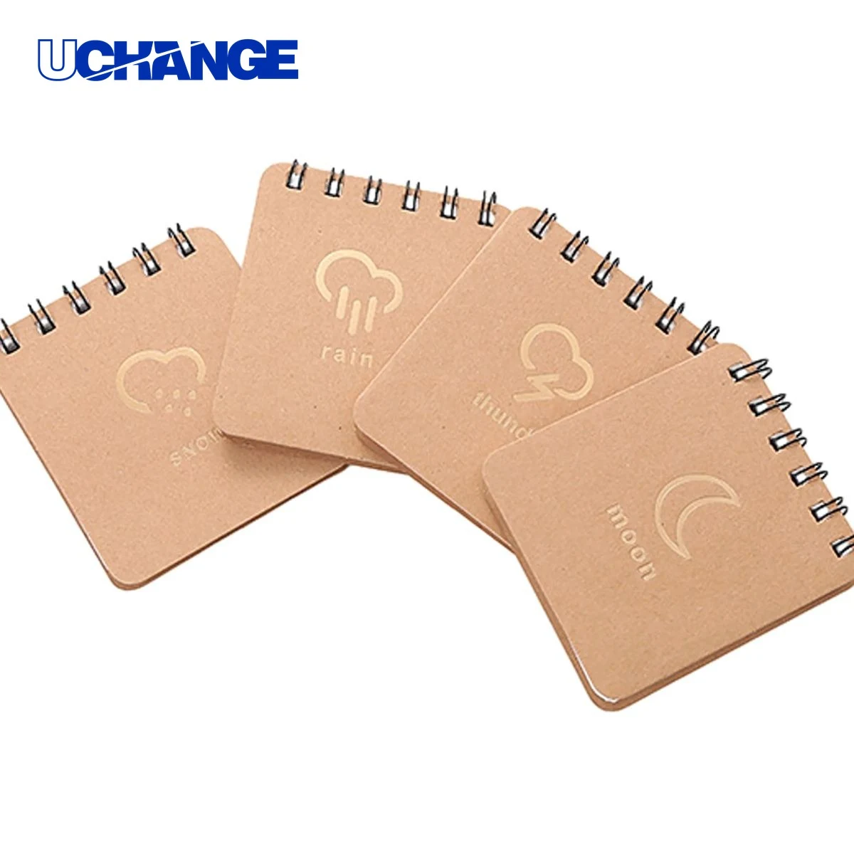 A7 Mini Eco-Inspired Spiral Notebook Journal 1
