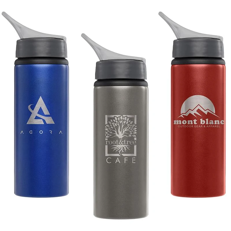 Maui - 24 oz. Aluminum Water Bottle - Laser 1