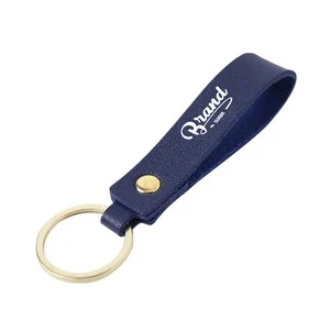 Stylish Textured PU Leather Key Ring Keychain Organizer 1