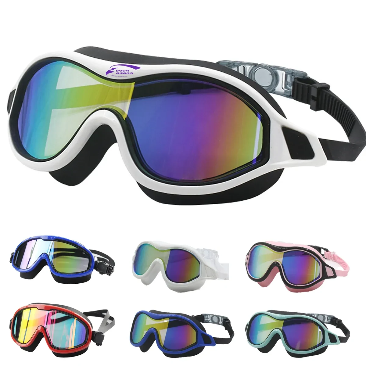Polarized Swim Pool Anti UV Clear Vision Swimming Goggles 1