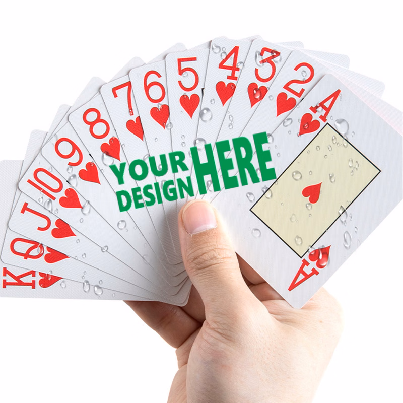 ColorBurst PVC Full-Color Playing Cards