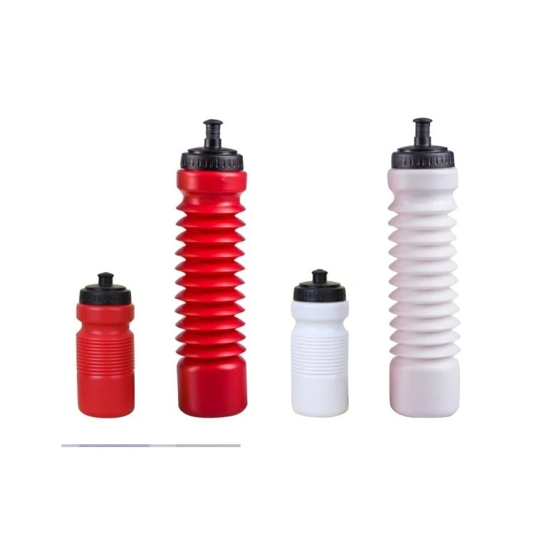 HDPE Plastic Retractable Elastic Sport Water Bottle 1