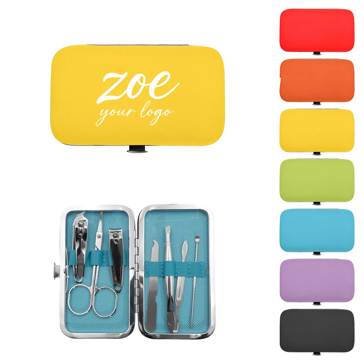 7 Piece Stainless Steel Manicure Set 1