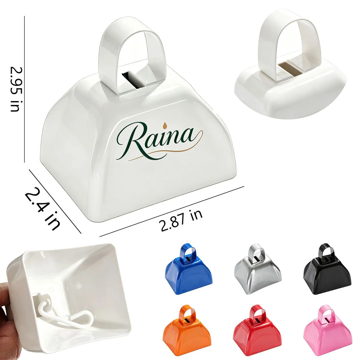 3 Inch Classic Metal Cowbell 1