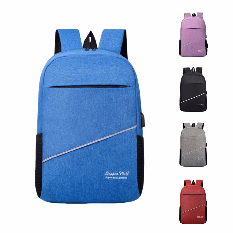 Oxford Fabric Backpack With USB Port