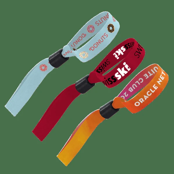 1/2" Dye-Sublimated Wristband with Locking Slider 1