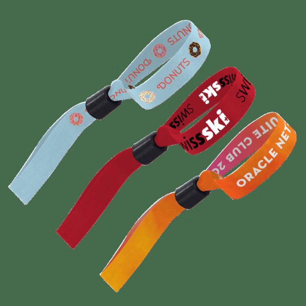 1/2" Dye-Sublimated Wristband with Locking Slider