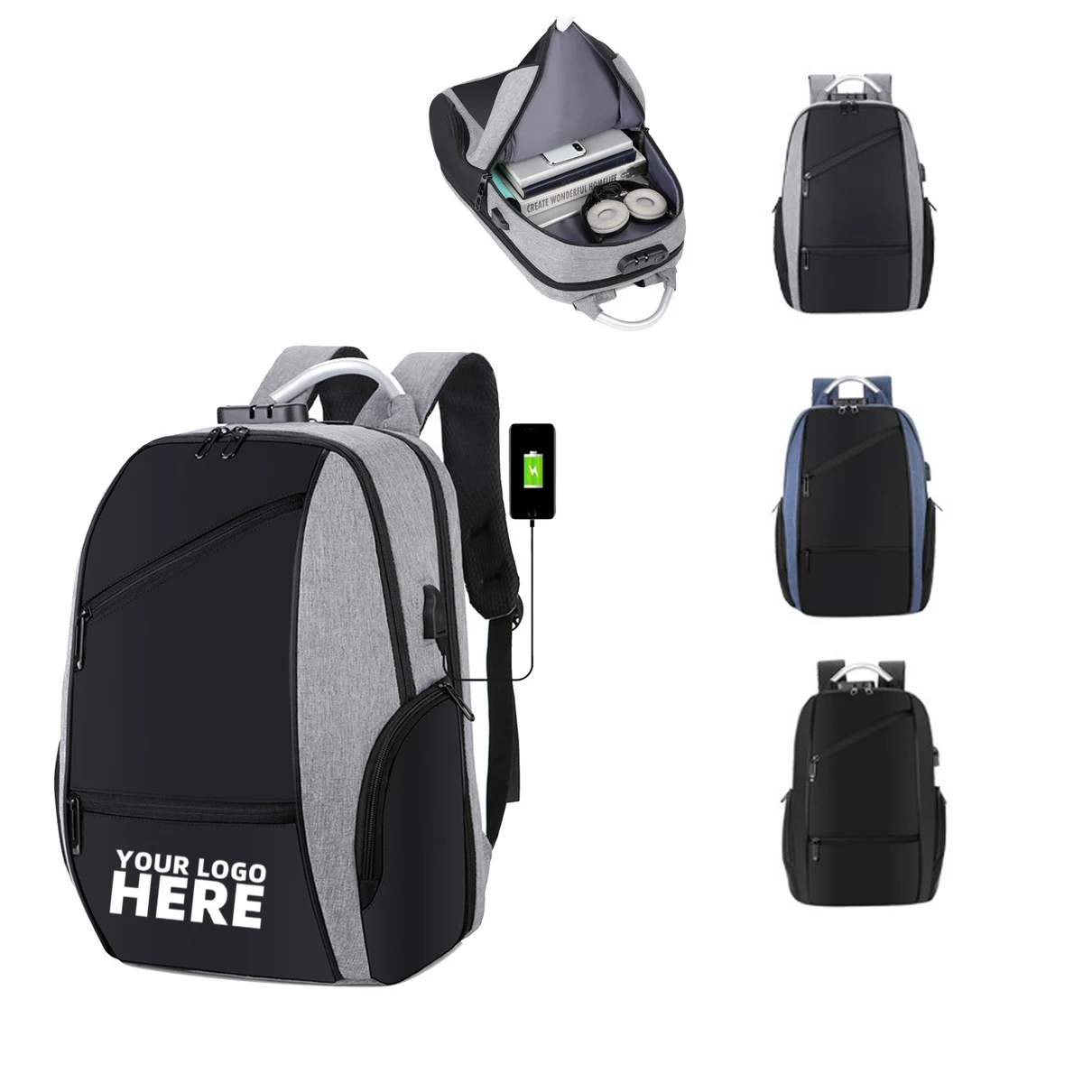 Men's Business Backpack 1