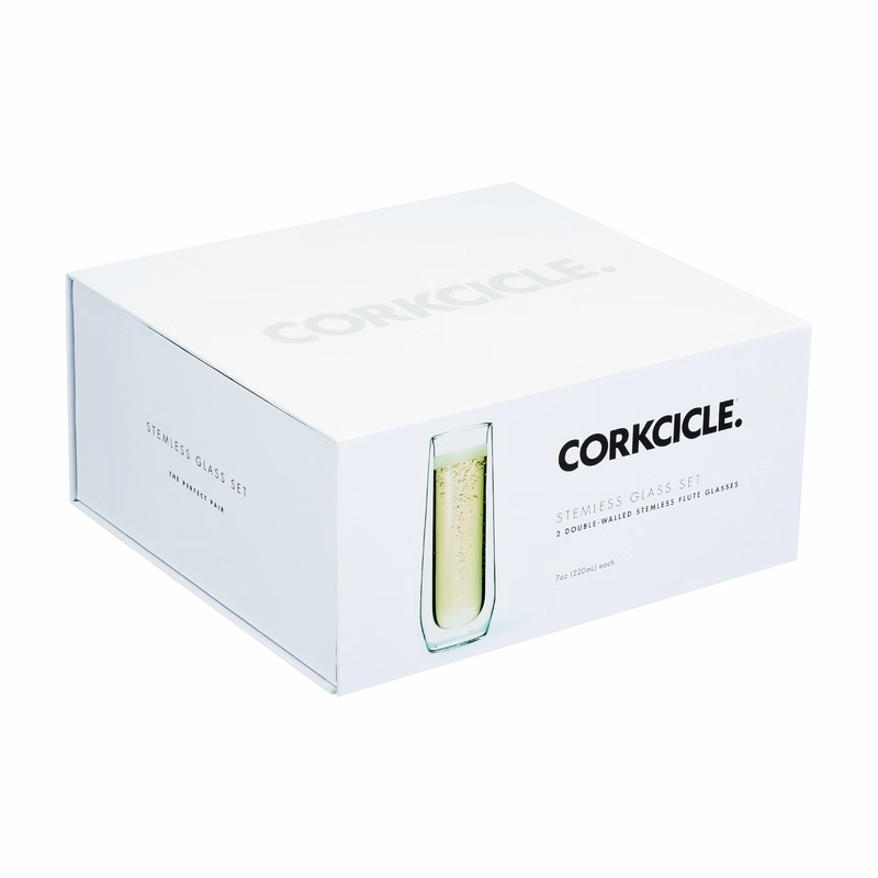 CORKCICLE® Flute Glass Set (2)