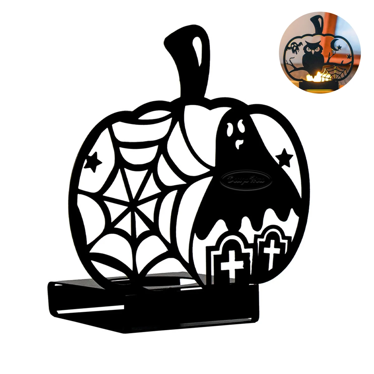 Halloween Iron Candle Holder ?C Minimalist Style 1