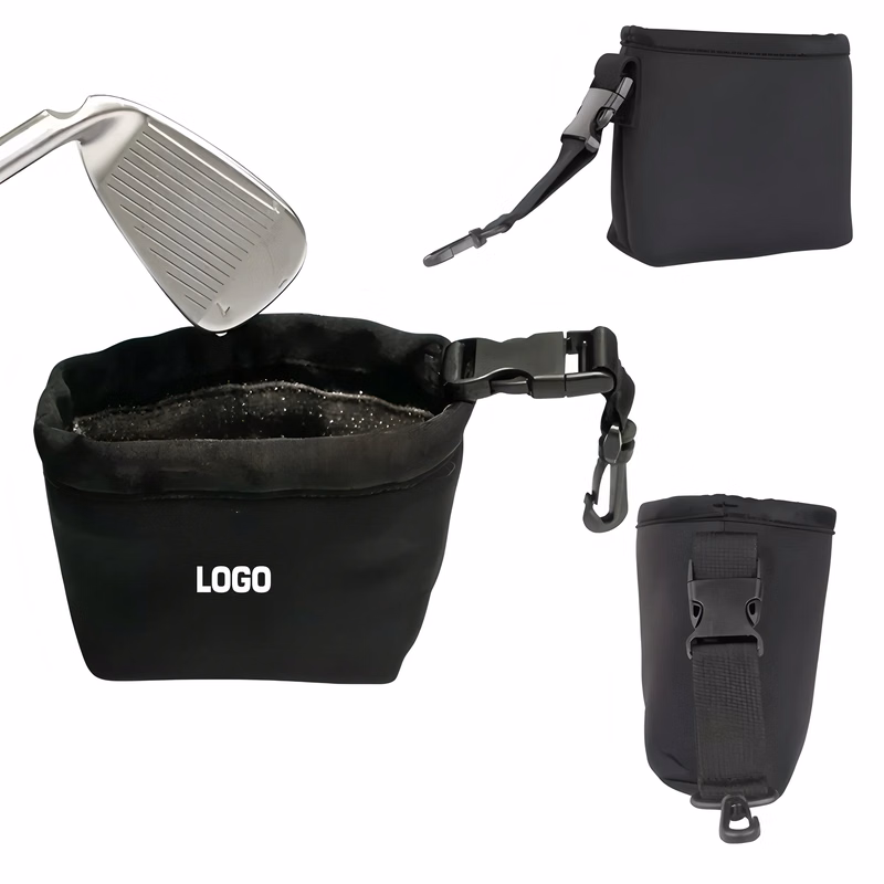Golf Ball Cleaning Bag with Clip