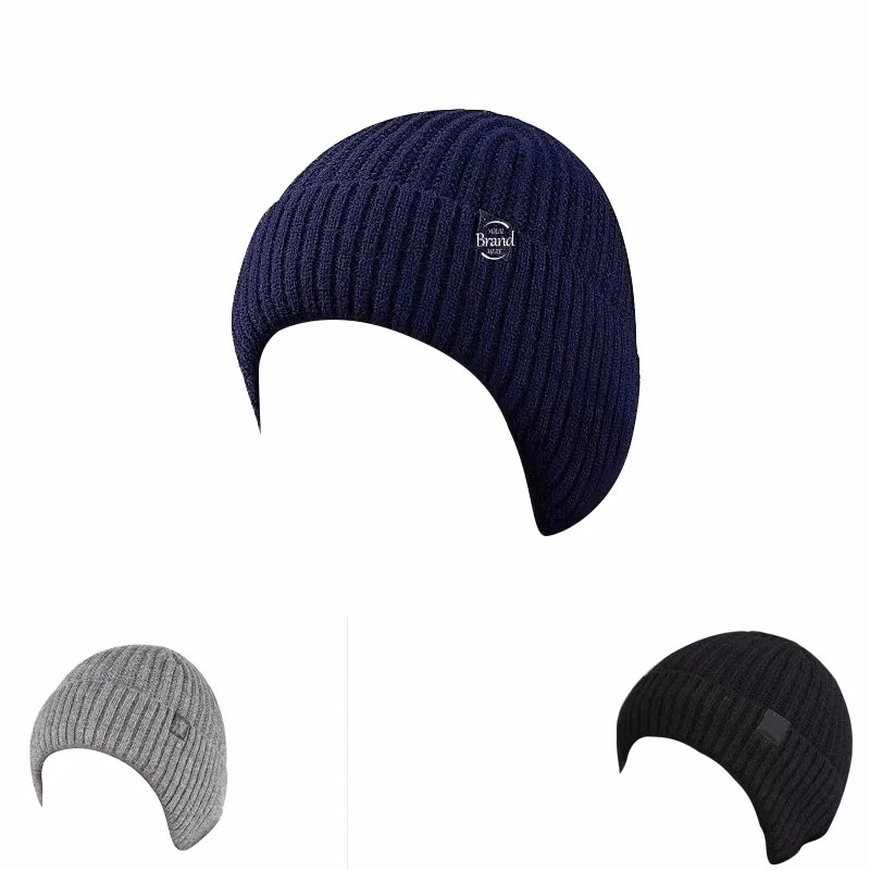 Thick Warm Winter Beanie Hat Set