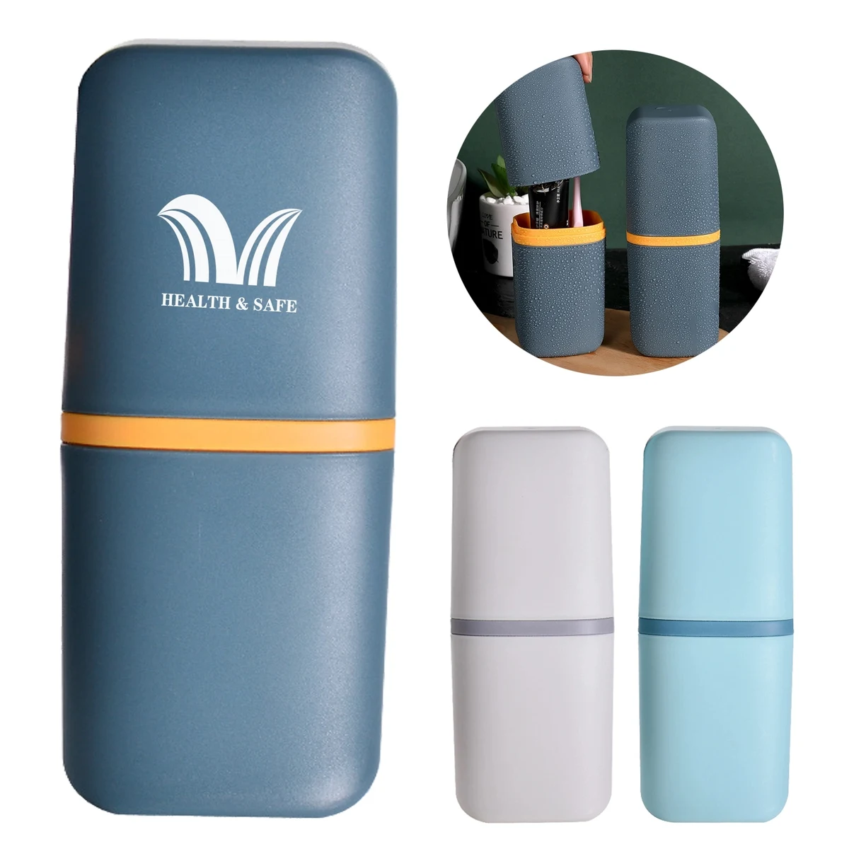 Portable PP Travel Toothbrush Case 1