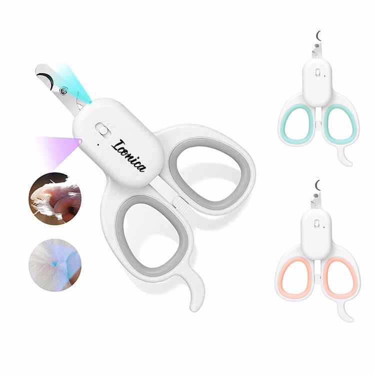 Pet Nail Clipper with LED Light
