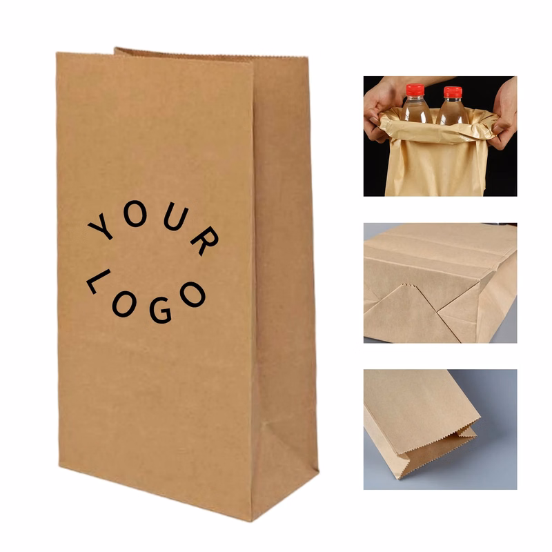 Kraft Bread Bag Disposable