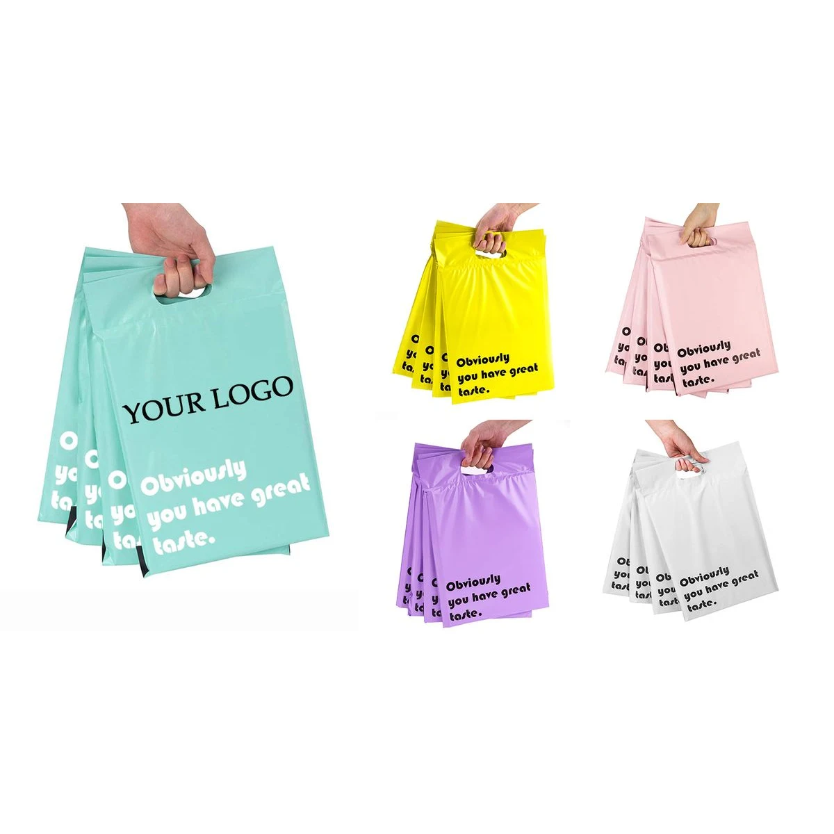 Poly Mailer Envelopes With Handle 1