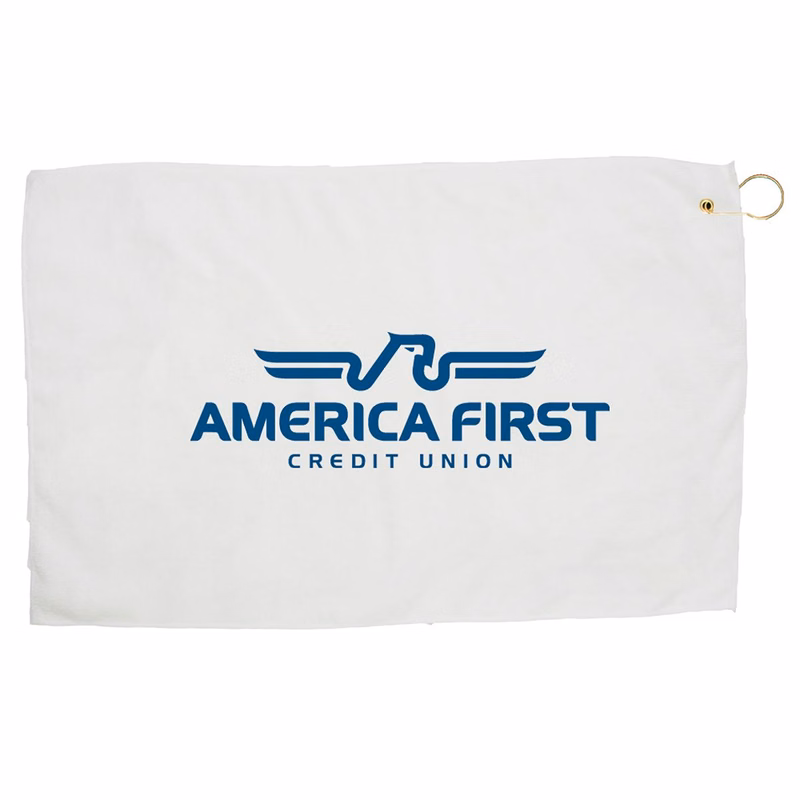 24" x 15" Microfiber White Towel