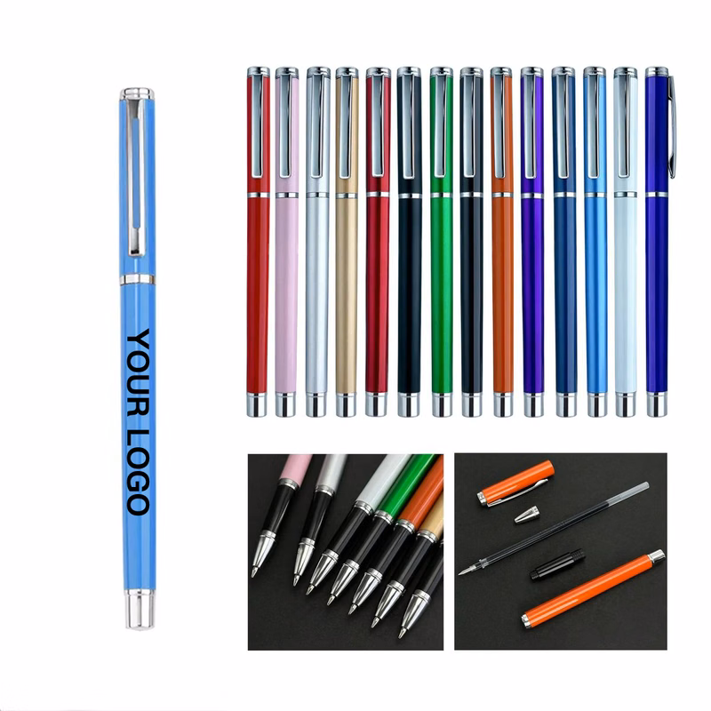 Sleek Metal Gel Pen For Office And School Writing