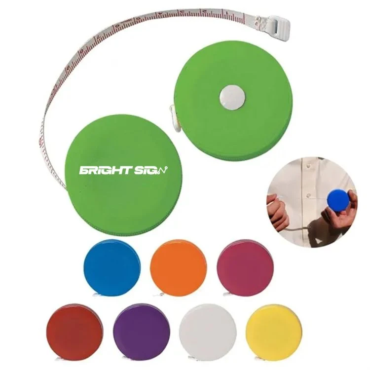 Branded Round Tape Measure Keychain 1