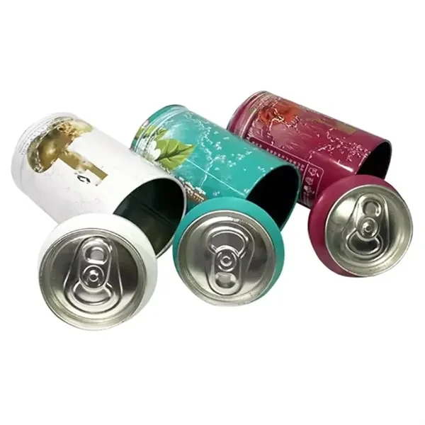 Custom Full-Color Metal Can-Shaped Container for Gifts and Snacks — Novelty Packaging 1
